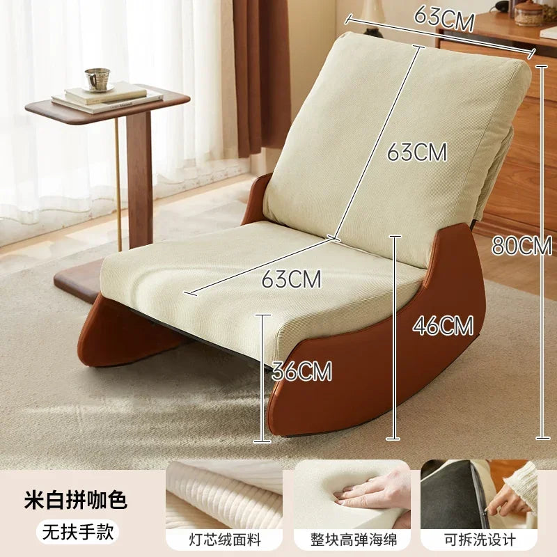 Luxury Salon Living Room Chairs Nordic Girl Arm Sofa Reading Balcony Chairs Comfortable Portable Sillon Lounge Suite Furniture