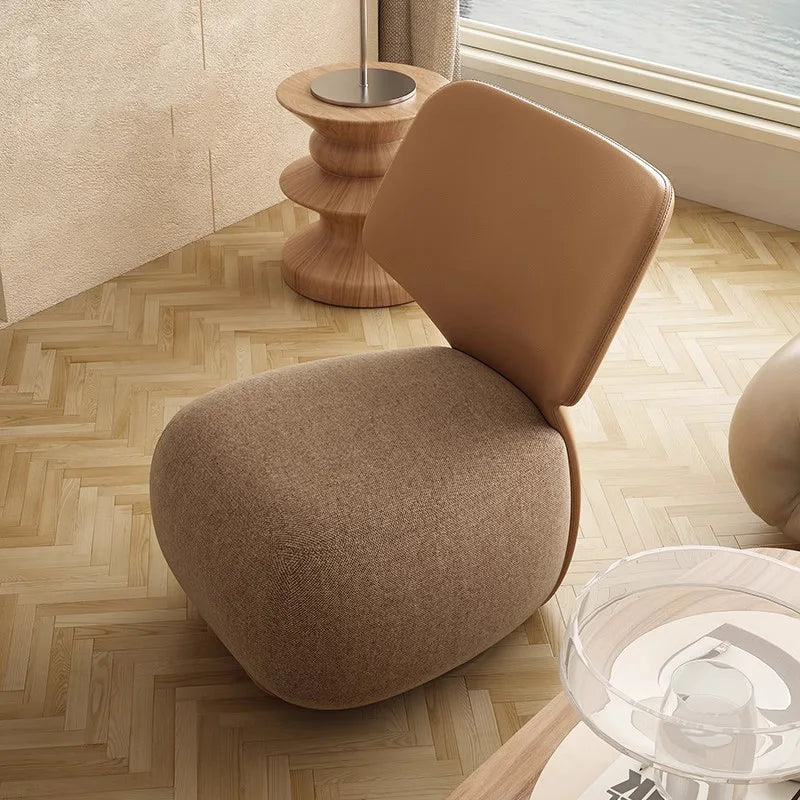 European Comfort Living Room Chairs Swivel Nordic Single Comfy Lounge Chairs Adult Bedroom Relaxing Sillas De Sala Furniture