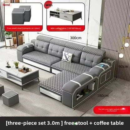 Durable Premium Quality Couch Pouf Living Room Sofas Futon Floor Designer Relaxing Filling Nordic Living Room