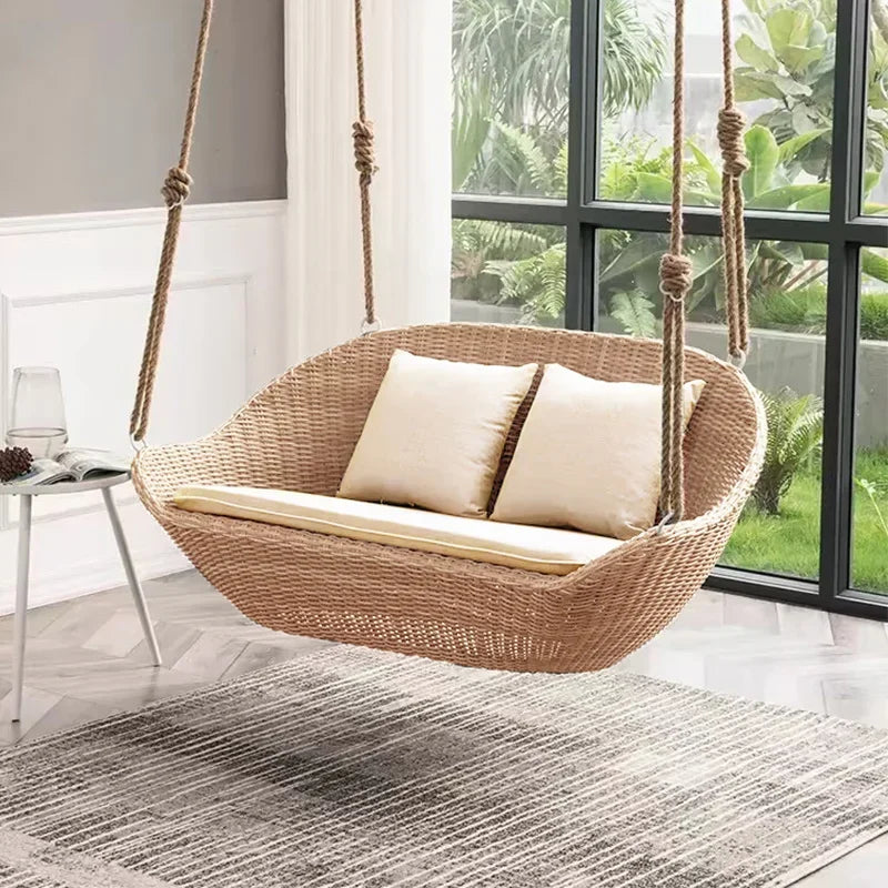 Hanging basket chair indoor swing household hanging hammock rocking balcony Internet celebrity swing hanging