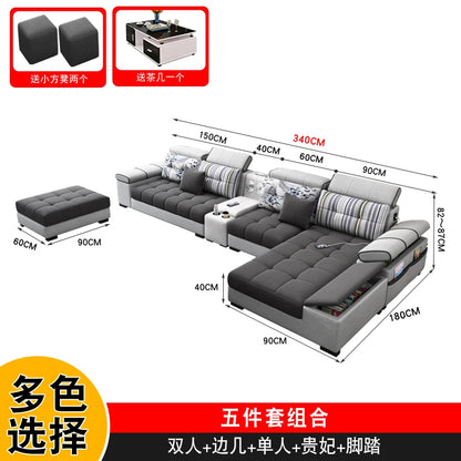 Classic Storage Sofa Adults Comfortable Corner Modern Sofa Living Room Designer Floor Muebles Para Habitacion Home Accessories