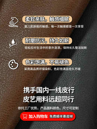 Living room leather ingot chair Italian minimalist villa large flat floor light luxury villa new Chinese modern single sofa