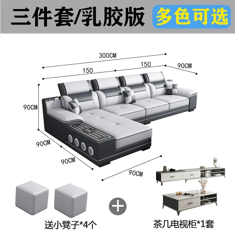 Seater Modern Sofa Ajustable Luxury Sectional Multifunctional Reclining Sofa Cushion Lazy Meubles De Maison Salon Furnitures