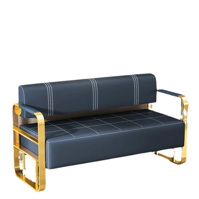 Office reception small apartment sofa barber shop waiting chair rental house clothing beauty salon lounge