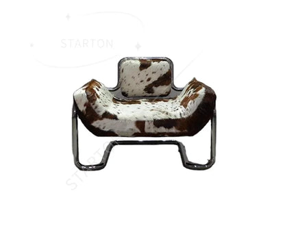 New Modern Personality Design Simple Family Chair Coffee Shop Leisure Single Stainless Steel Frame Sofa Chair