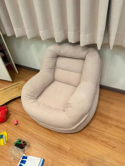 Single Person Sofa Chair EPS Particle Leisure Recliner Small Apartment Living Room Bedroom Trendy Furniture