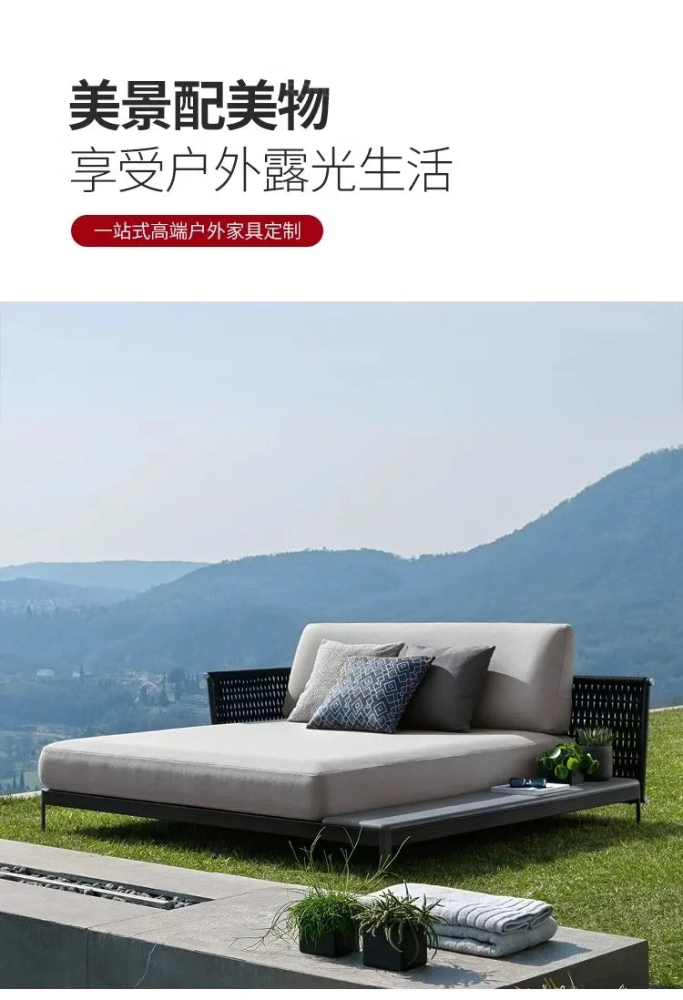 Advanced Luxury Outdoor Sofas Simplicity Creative New Style Garden Sofas Villa Party Accent Furniture Arredo Giardino Lshysf