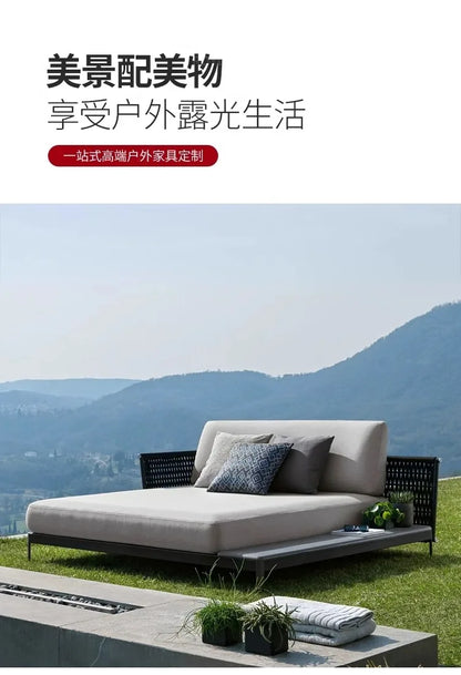 Advanced Luxury Outdoor Sofas Simplicity Creative New Style Garden Sofas Villa Party Accent Furniture Arredo Giardino Lshysf