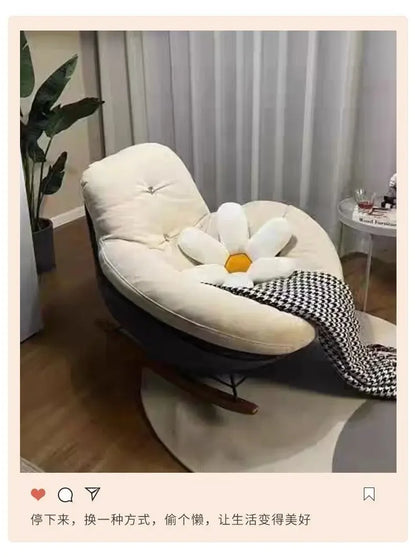 Relax Balcony Living Room Chairs Relax Nordic Luxury Tumbonas Girl Designer Chairs Vintage Ergonomic Fauteuil Salon Furniture