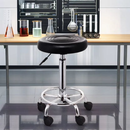 Adjustable Height Swivel Medical Clinic Classic Style Tattoo Spa Salon Barber Shop Stool Chair With Wheels
