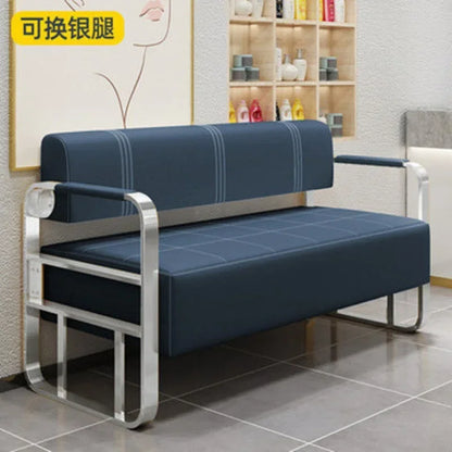 Office reception small apartment sofa barber shop waiting chair rental house clothing beauty salon lounge