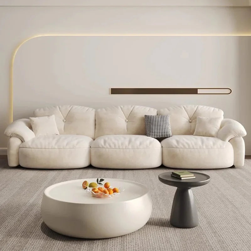 Lounge Living Room Sofas Fabric Minimalist Modern Design Sofa Elegant Comfortable Kanapy