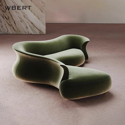 Wbert Nordic Design Master New Product Set Of Personality Art Sofa For Hotel Villa Lobby Curved Reception And Leisure Use