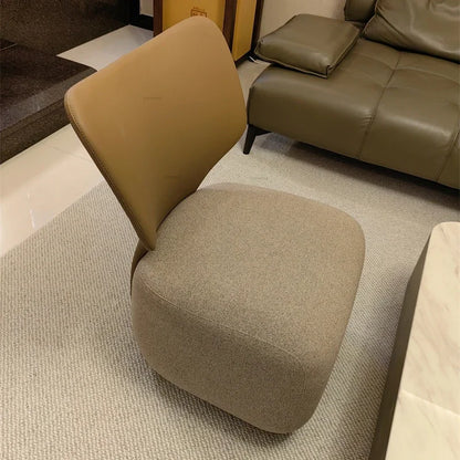 Modern Designer Leisure Living Room Chair Balcony Back Chair Living Room Furniture Nordic Luxury Small Apartment Lazy Sofa Chair