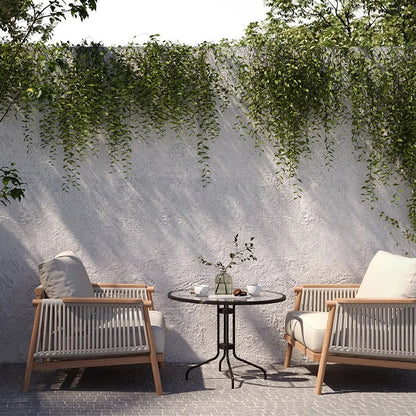 Outdoor sofa waterproof and sunscreen leisure rope weaving