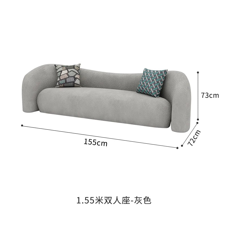 Lounge Floor Living Room Sofas Modern Recliner Children Minimalist Sofas Relaxing Hallway Conference Wood Divano Furniture