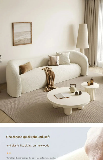 nordic living room Sofas minimalist lazy luxury europe Sofas family white salas y sofas muebles elegantes modernos Furniture