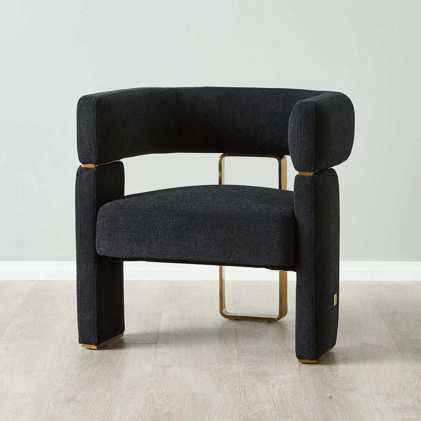 Modern simple fabric negotiation leisure sofa chair designer single  Internet celebrity  Nordic metal leisure chair