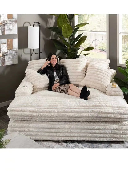 Designer Modern Living Room Sofas Comfortable Lazy Lounge Loveseat Living Room Sofas Ergonomics European Divano Salon Furniture