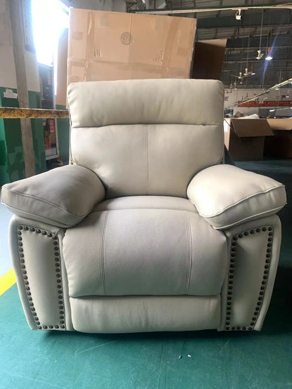 Living room furniture leather electric recliner combination sofa cover