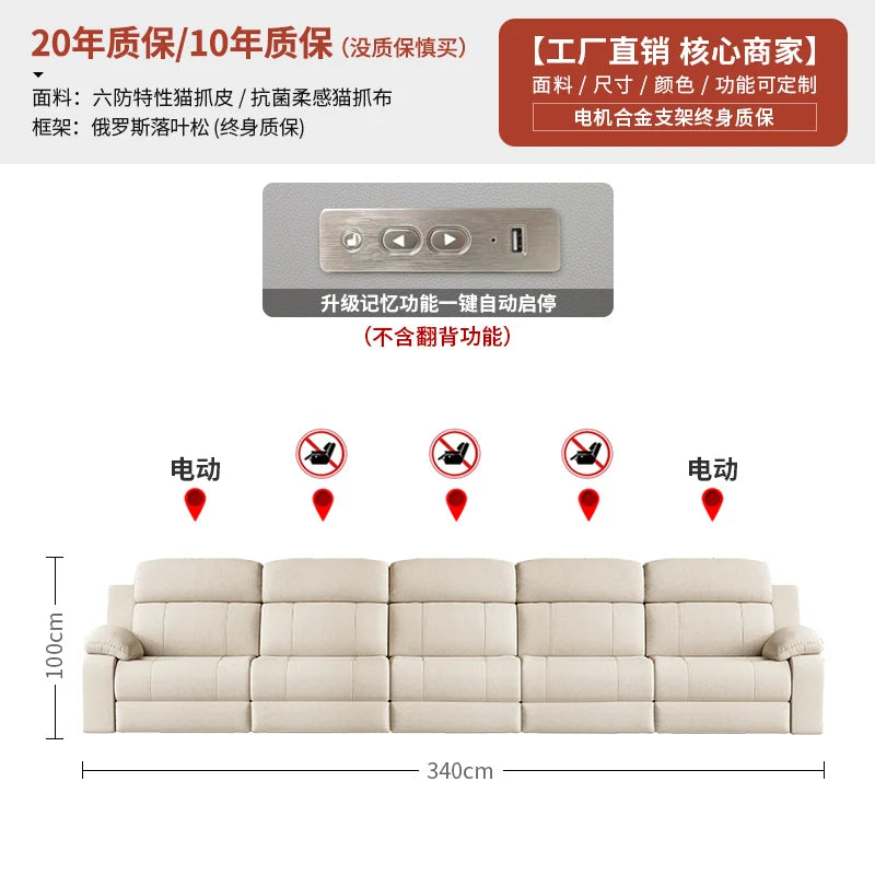 Italian Modern Sofas Fabric Armchairs Convertible Bedrooms Sofas Elegant Electric Muebles Para El Hogar Home Furniture