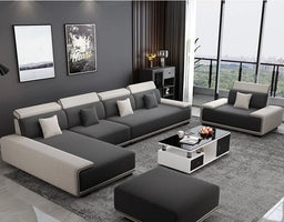Nordic technology fabric sofa living room modern complete latex light luxury combination dual-purpose