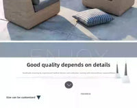 American Modern Courtyard Furniture Leisure Rattan Sofa Chairs Outdoor Country Corner Garden Sofas Patio Furniture Set a