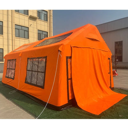 Large Luxury 5 6 7 Person Waterproof Durable Inflatable Airtight Camping Tent for Outdoor Camping