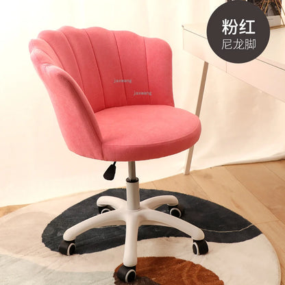 Nordic Leisure Backrest Computer Chair Luxury Bedroom Armchair Modern Office Chair Living Room Furniture Swivel Chair L K