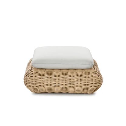 Outdoor rattan woven sofa, balcony, courtyard sofa, coffee table, outdoor rattan woven furniture