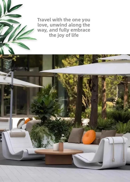 Sofa courtyard leisure, rattan furniture villa garden, creative sofa combination