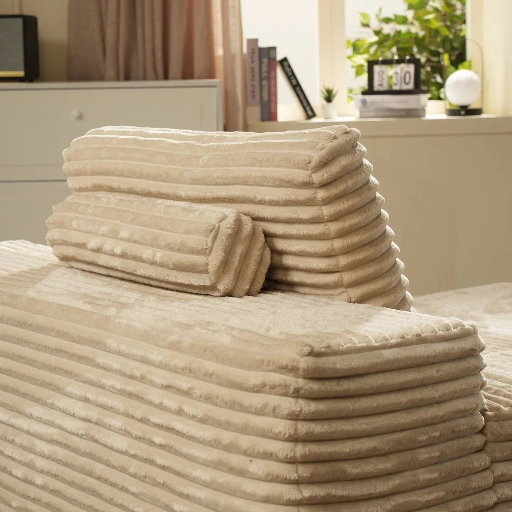 Wholesale Small Package Sofa Compressed Sofa Bed Sleeper Sofa With Memory Foam No Assembly Necessary Living Room Modular Couch