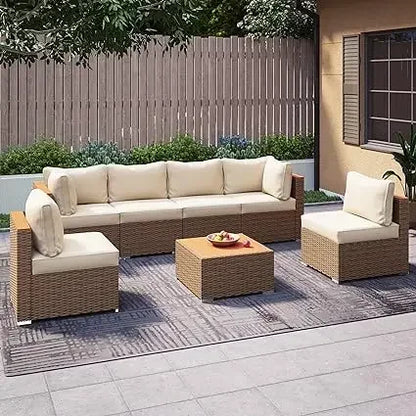 Patio Furniture Set Outdoor Conversation Set Sofa Garden