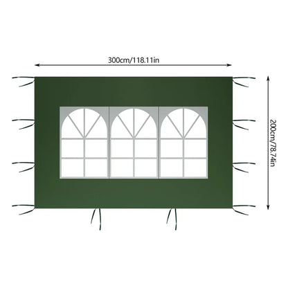 Waterproof Gazebo Awning Sunshade 3x2m Sun Shade Sail for Outdoor Garden Beach Camping Sunshade Garden Party Camping Tent