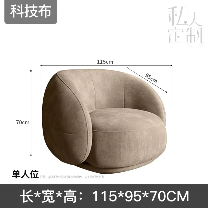 Modern design furniture sofa lounge nut circle curved sofa couch white modern sofas