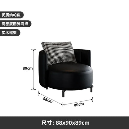 lobby curved sofa light luxury sales office negotiation beauty salon club reception lounge area sofa combination
