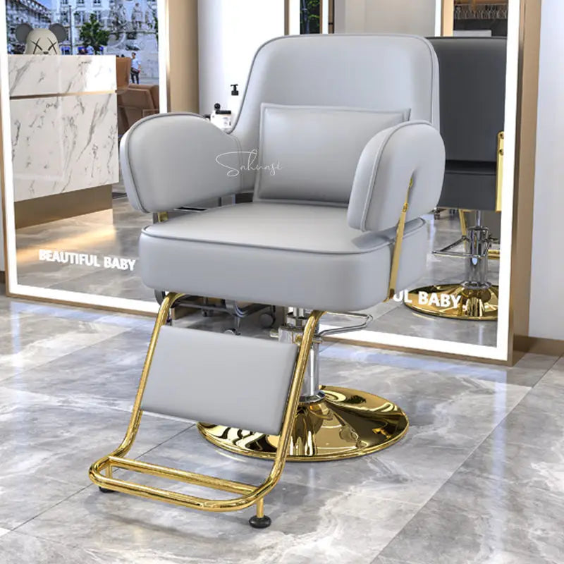 Hair Barber Shop Chair Salon Special Cutting Modern Style Hairbarber Swivel Liftable Furniture Lift Hairdressing Beauty Chairs