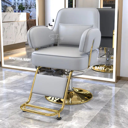 Hair Barber Shop Chair Salon Special Cutting Modern Style Hairbarber Swivel Liftable Furniture Lift Hairdressing Beauty Chairs