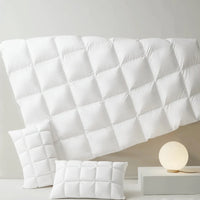 Liv-Esthete Luxury 100% Goose Down Pillow Neck Protection 3D Bread Down-proof Bed Pillows 100% Cotton