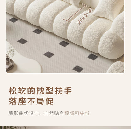 Plush Luxury Living Room Sofa Europe Family Minimalist Relaxing Sofa Lounger Filler Muebles Para El Hogar Furniture Decoration