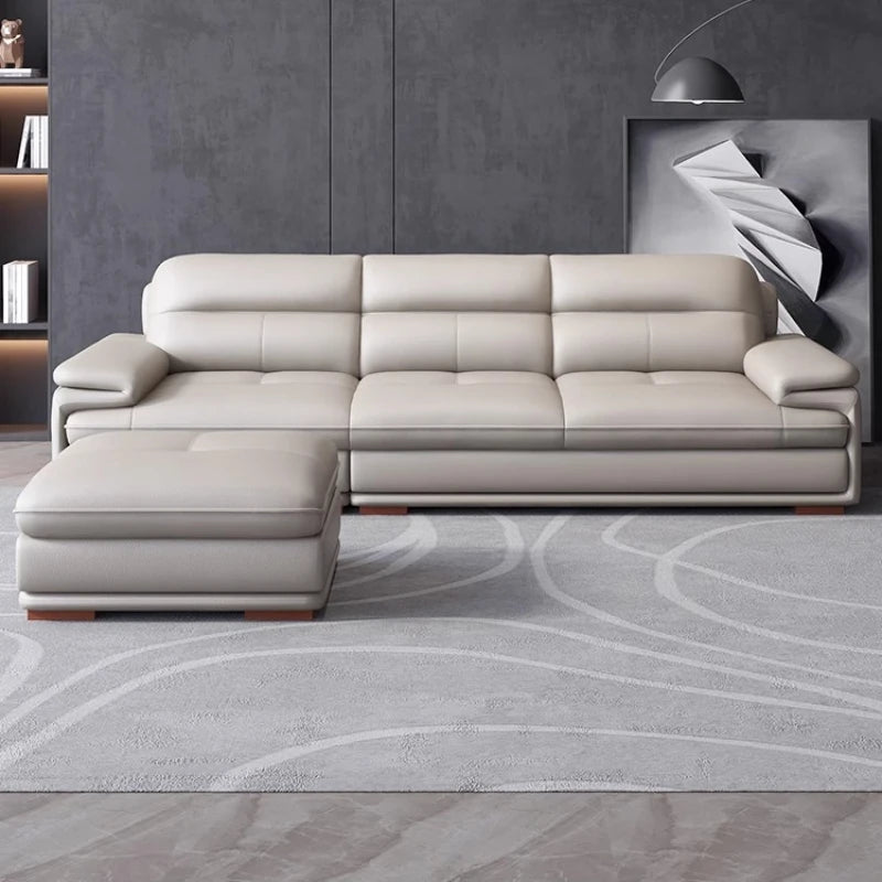 Real Minimalist Living Room Sofas Classic Sleeping Modern Lounge Sofa Leather Luxury Soft Couch Wohnzimmer Furniture For Home