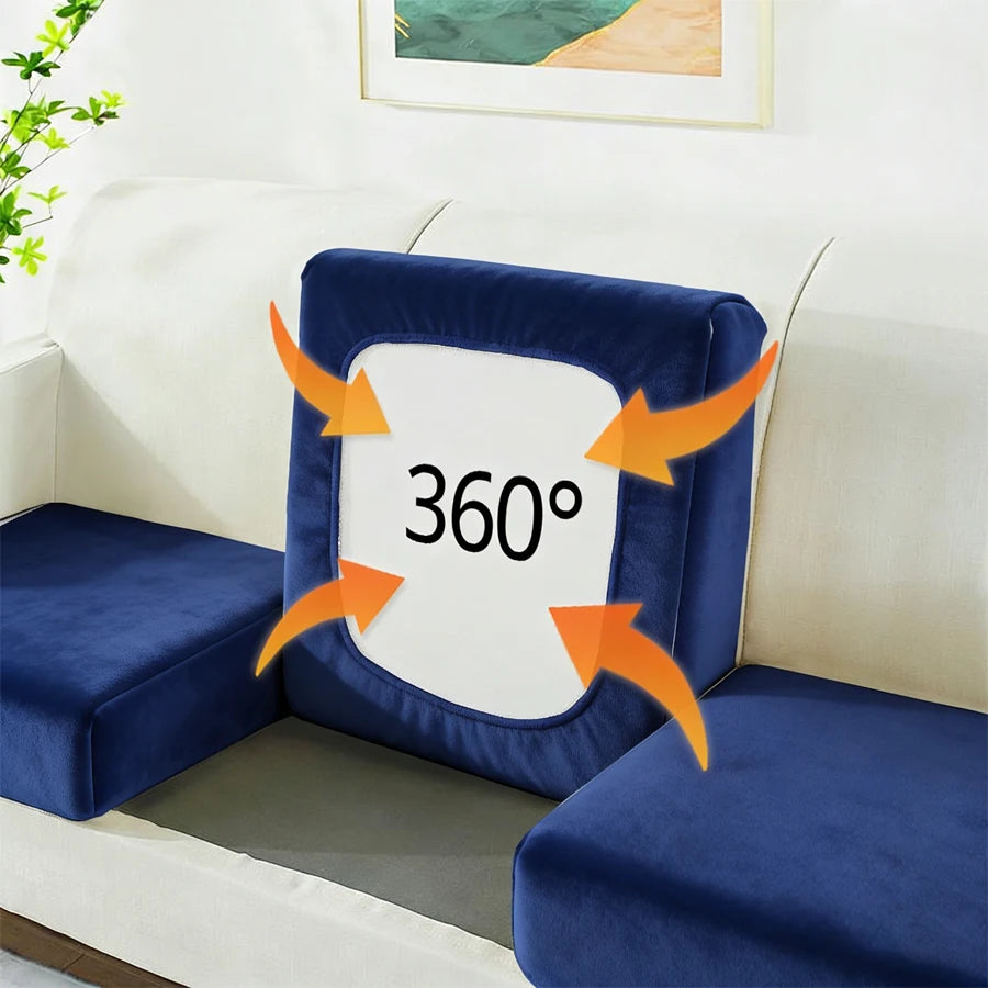 All Season Plain Color Sofa Cover High Elastic Stretch Furniture Protector Universal for Living Room Study Hotel
