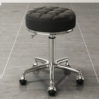 High end, stainless steel, dining chair, single sofa chair designer
