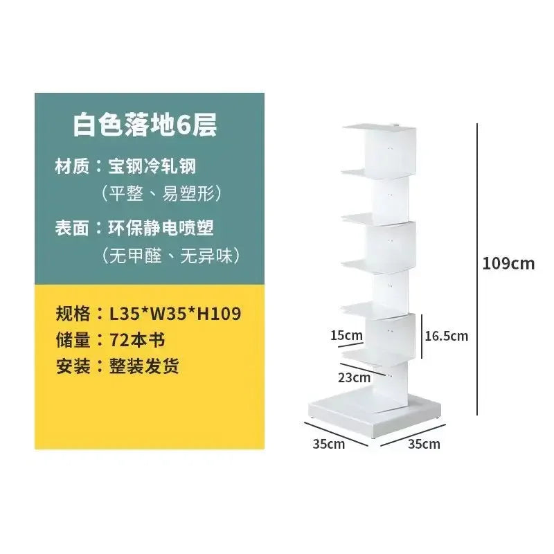 Corner Bookcase Bookends Modern Industrial Ladder Bedside Bookcase Bedroom Desktop Estanteria Habitacion Cute Furniture