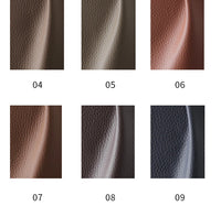 FY Ebony Wood Genuine Leather Sofa Solid Wood Sofa Living Room New Model