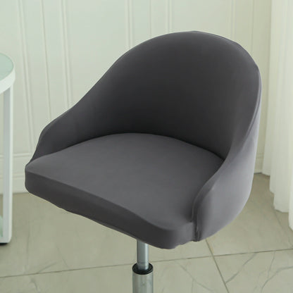 1PC Semi-Circular Universal Wear-Resistant Chair Cover Chair Cover Dust-proof Elastic Restaurant Hotel Dining Chair Cover 의자 커버