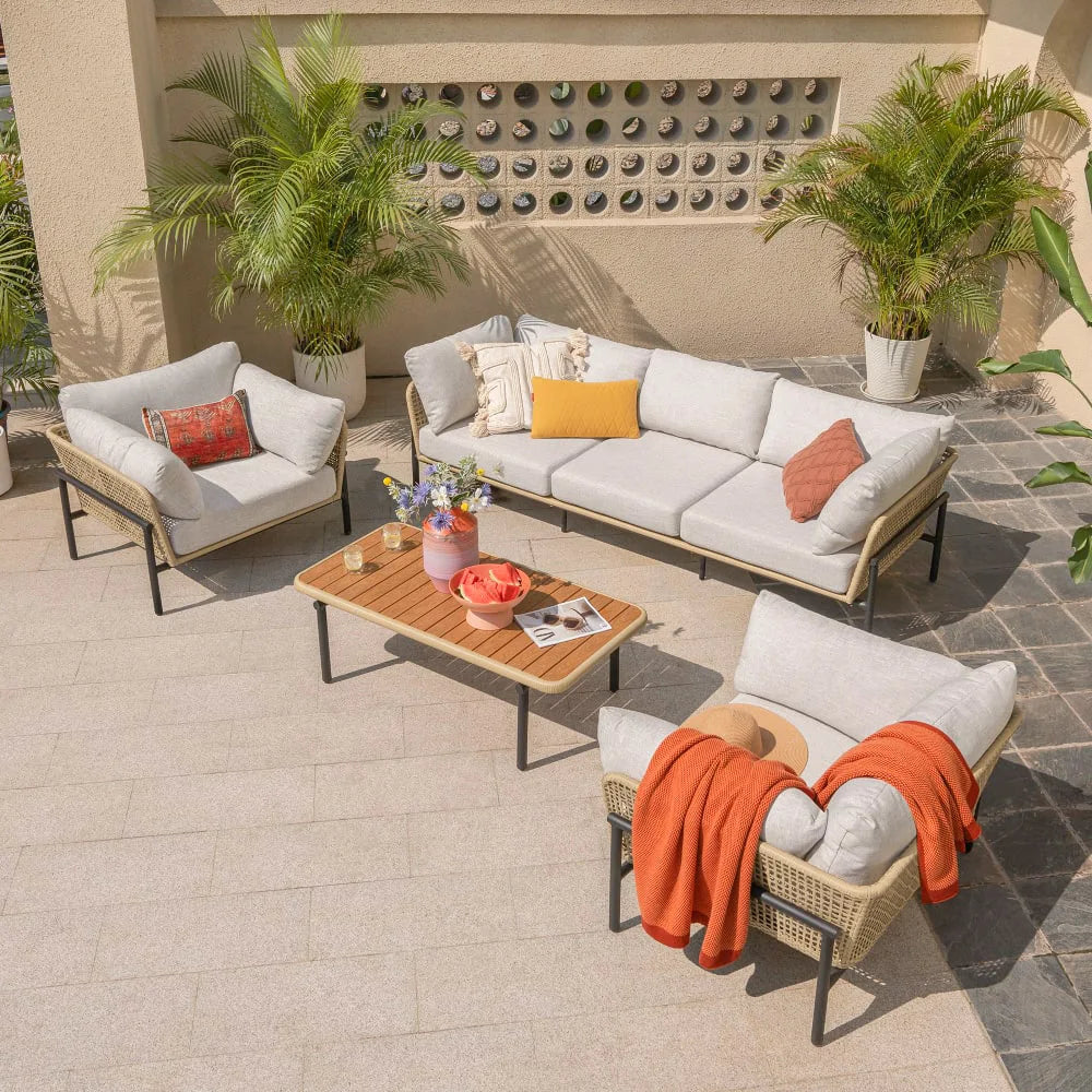 Outdoor rattan sofa balcony B & B outdoor leisure corner courtyard garden