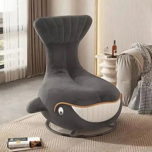 ss7304 Shark Swivel Chair Animal Leisure Small Apartment Simple Home Whale Sofa