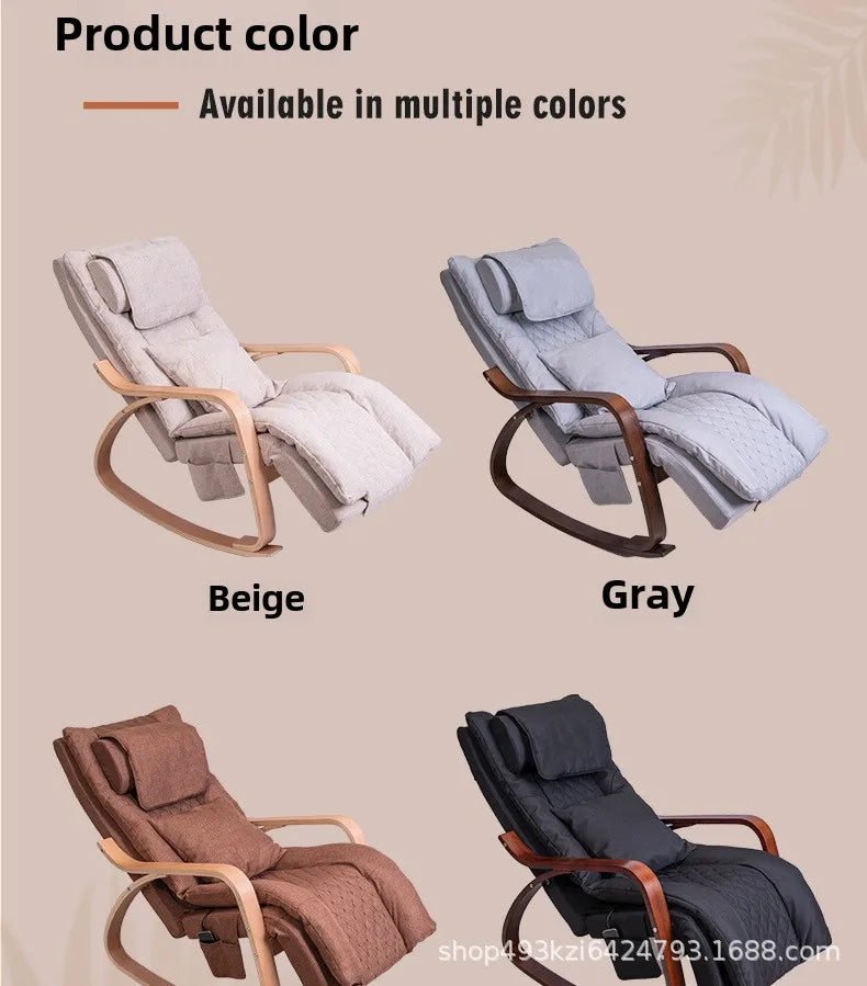 Soft chair household small multi-functional office recliner massage rocking  intelligent  sofa Pedicure  armchair  sillas