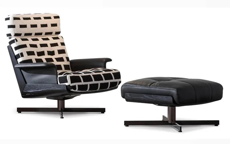 Single sofa rotating sofa chair recliner living room bedroom leisure reading chair